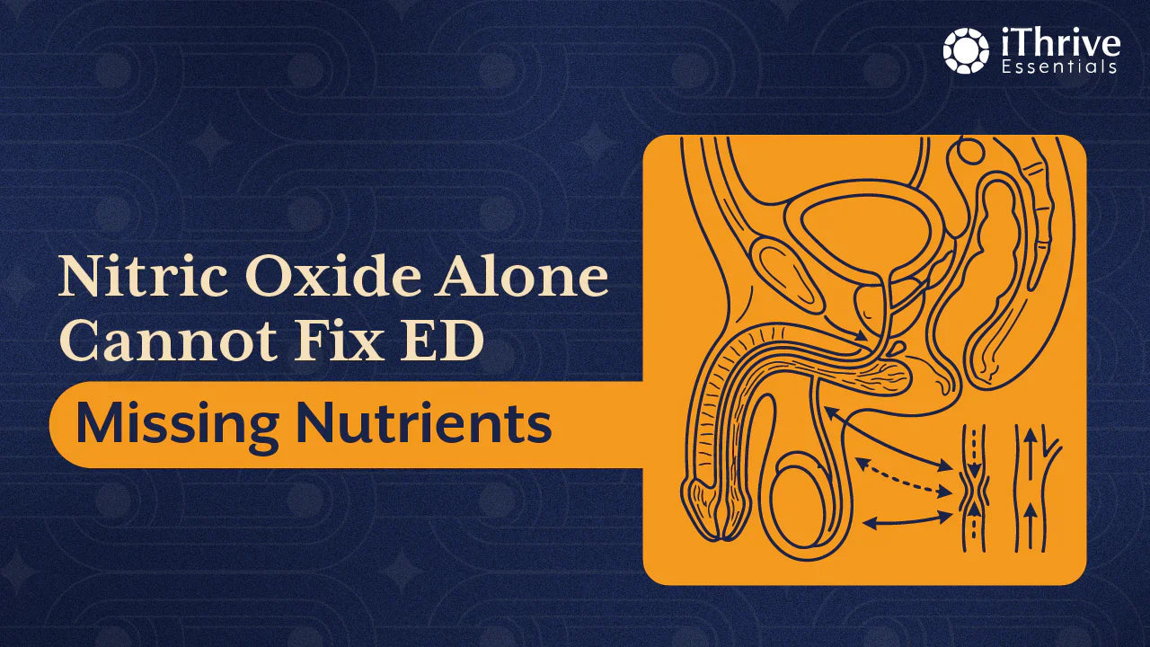 Nitric Oxide Is Not Enough: The Missing Nutrients in Most ED Supplements