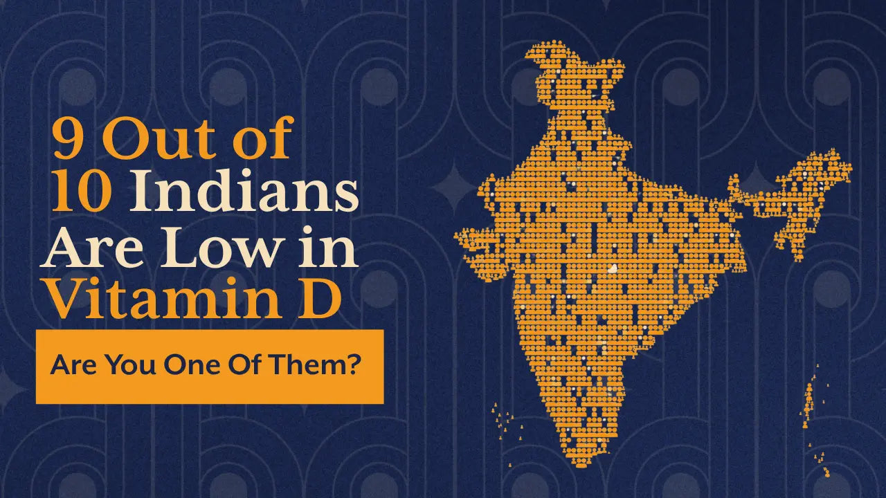 number of indians deficiant in vitamin d3
