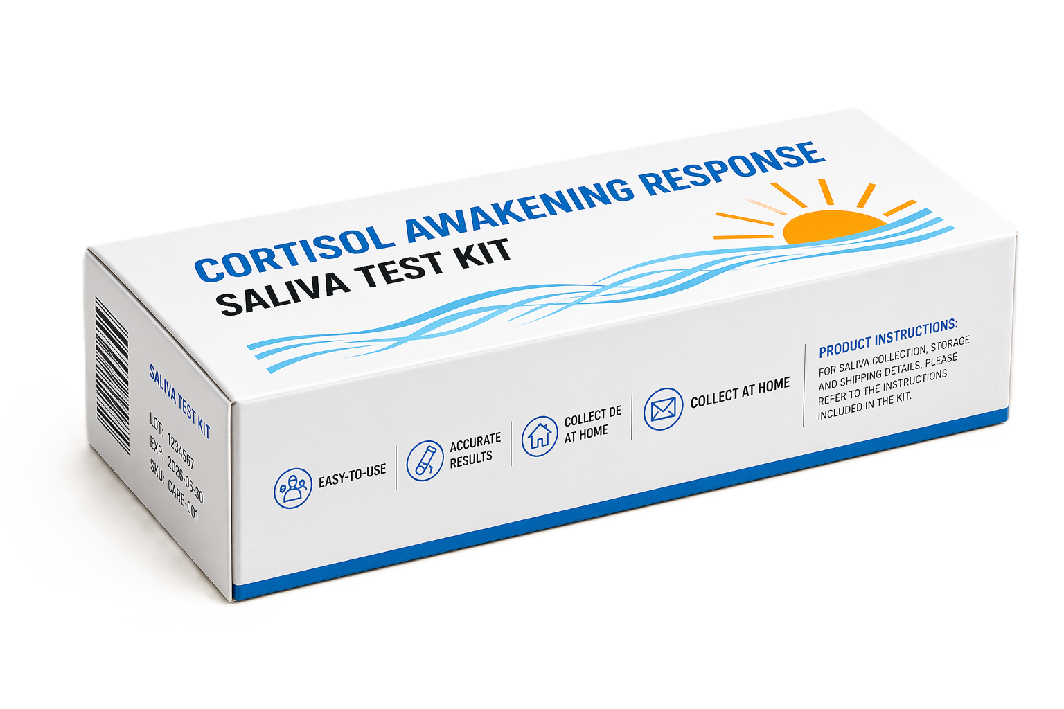 Cortisol Awakening Response Profile Test Saliva