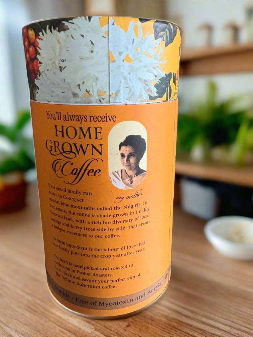 The Yellow Bohemian Freeze Dried Organic Instant Coffee Granules - 150 gm