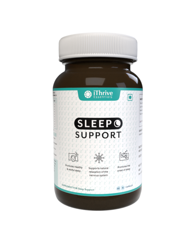 iThrive Essentials Sleep Support Herbal Supplement - 60 Capsules iThrive Essentials