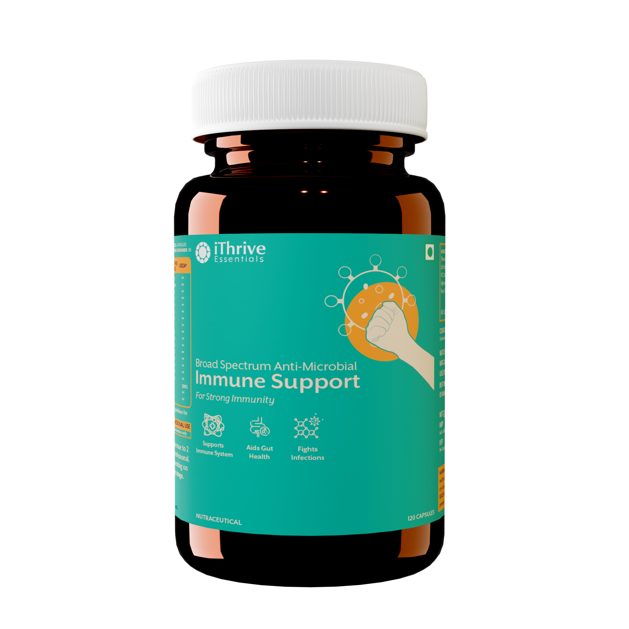 Immune Support - Strengthen Your Immunity | 120 Capsules