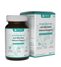 mono carton with glass bottle of immune support supplement 