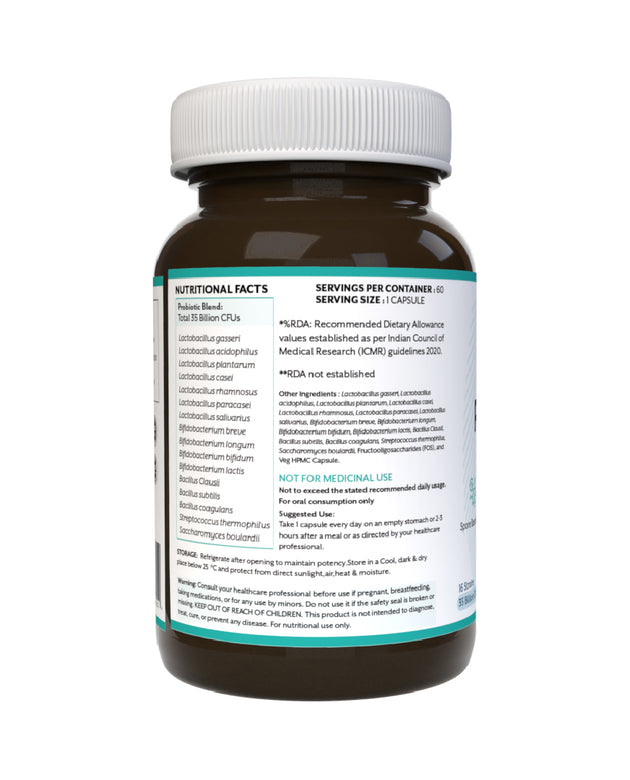 iThrive Essentials Probiotics with Prebiotics - 60 Capsules