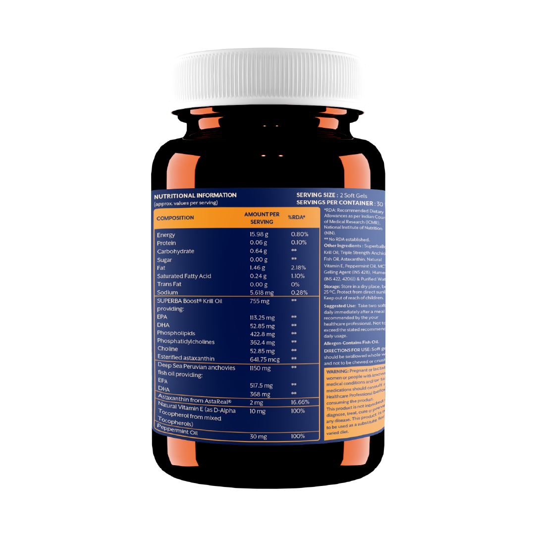 Marine Omega-3 Complex - 3 Month Supply