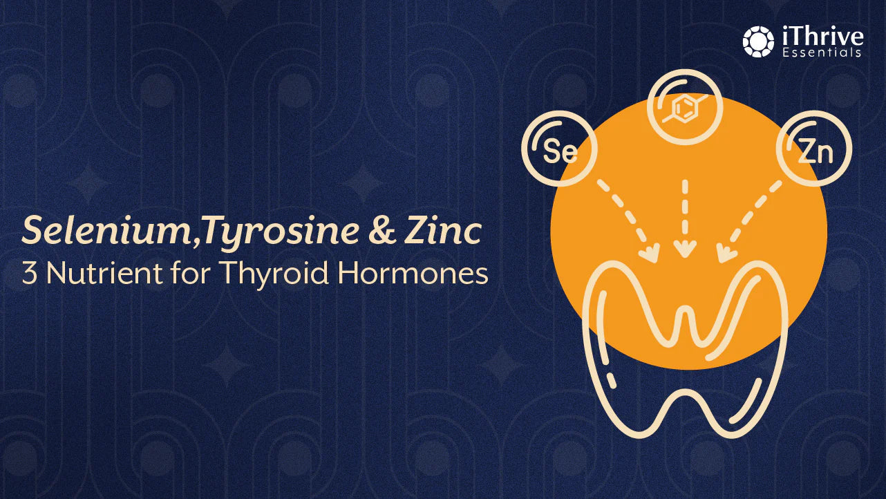 The 3 Nutrients That Control Thyroid Hormone Activation And Why Dosage Isn’t Enough