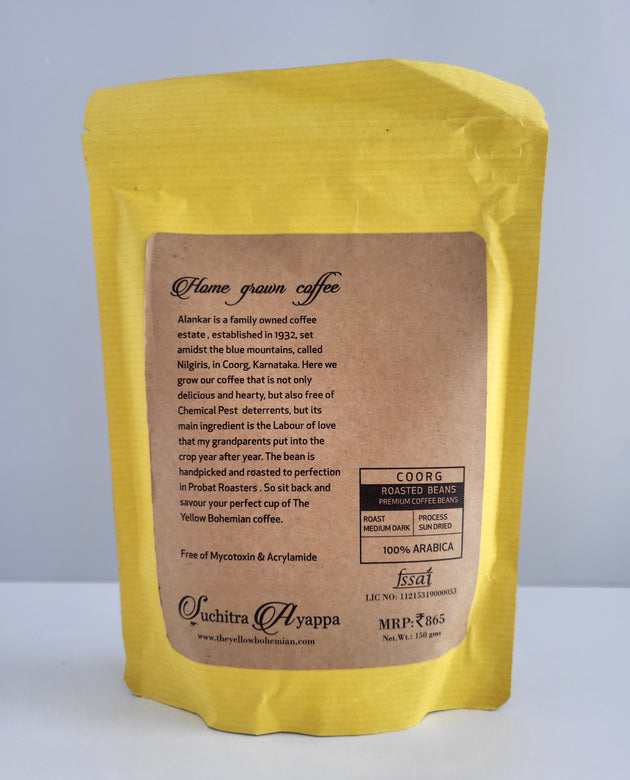 The Yellow Bohemian Freeze Dried Organic Instant Coffee