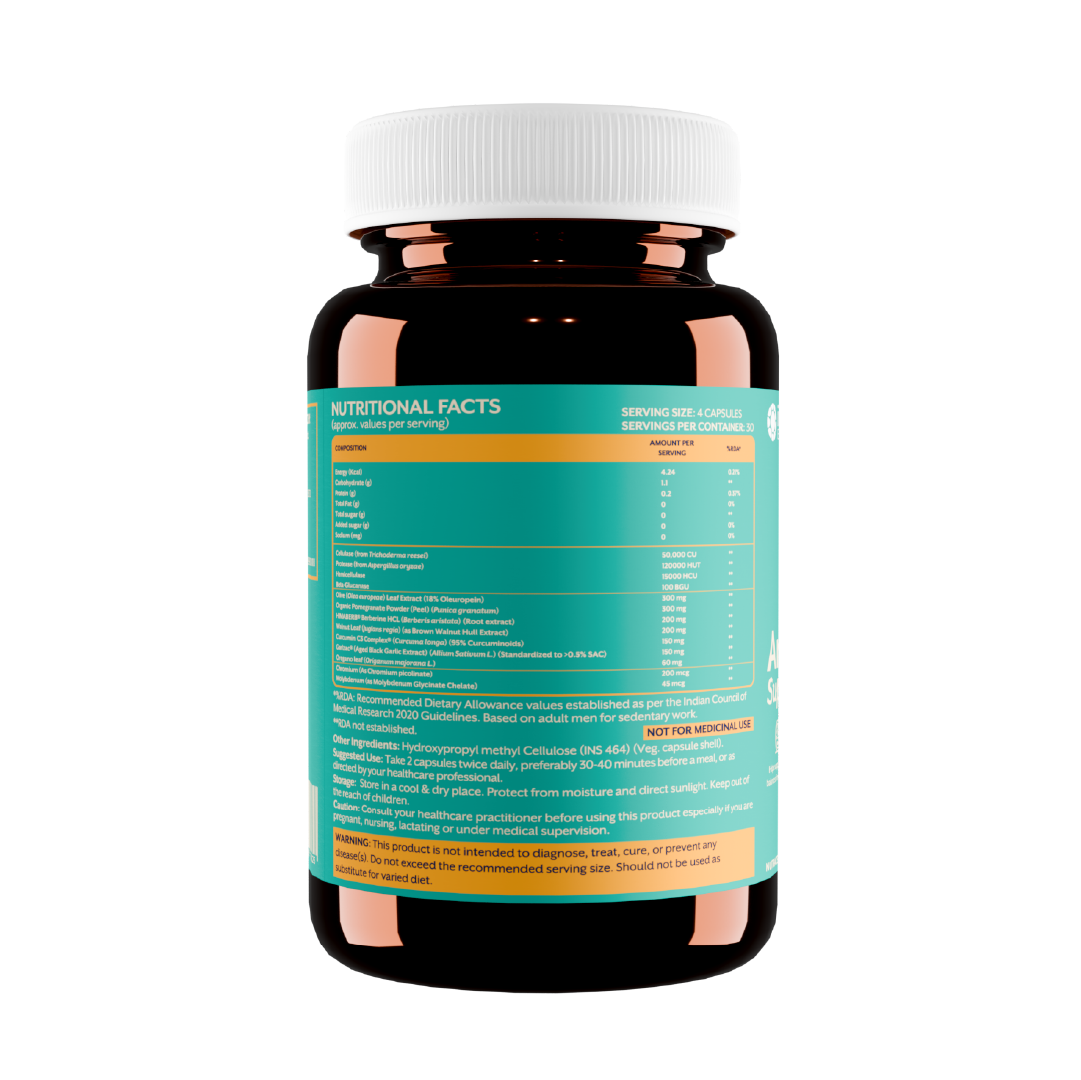 Anti-Fungal Support Herbal Blend - 120 Capsules