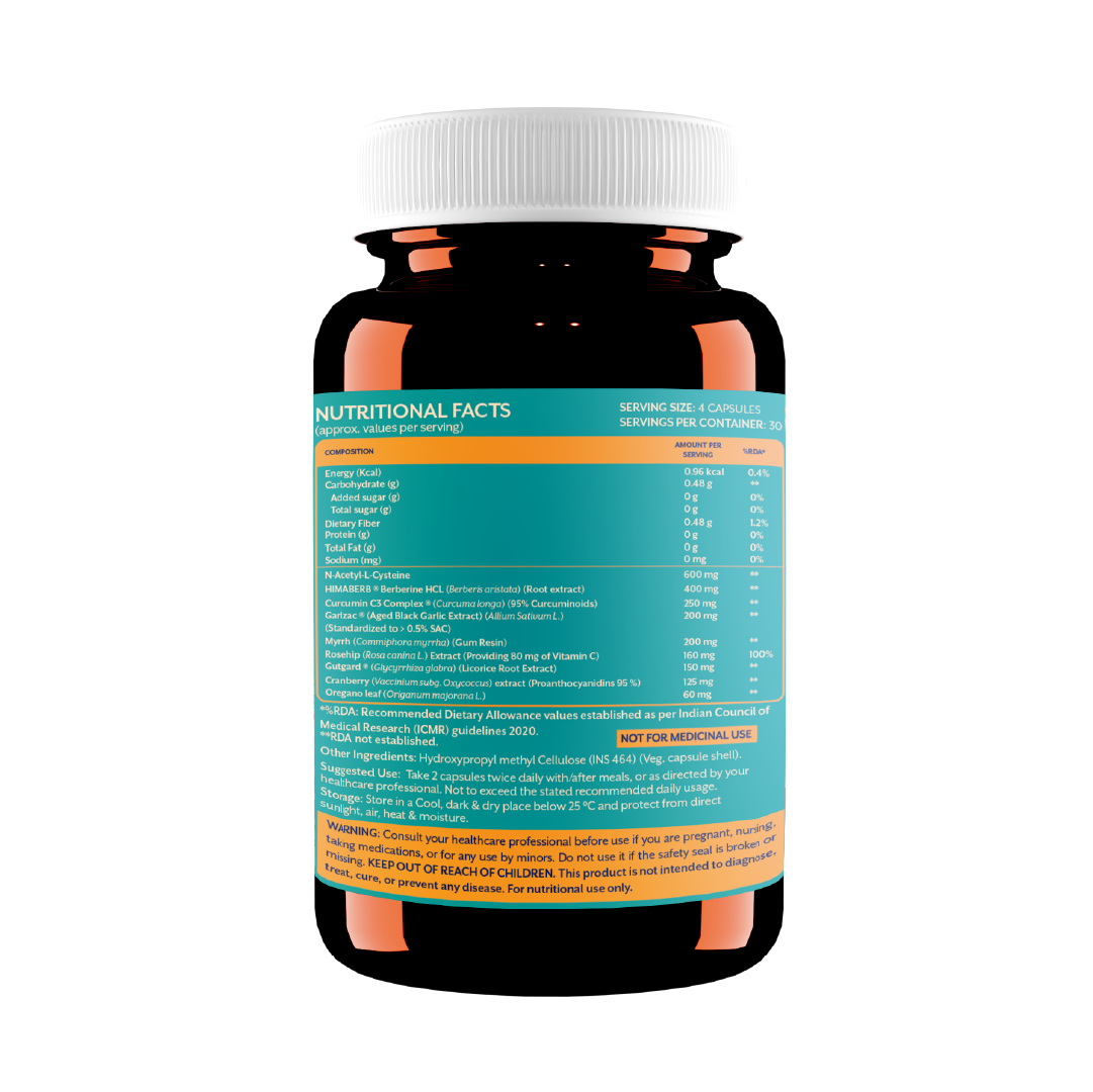 H Pylori Relief - 120 Capsules