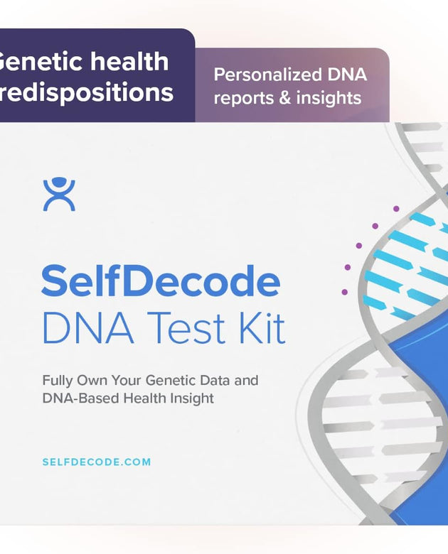 Self-Decode Health DNA Test Kit - Genetic Testing Kit for Health Insights & Personalized Results iThrive Essentials