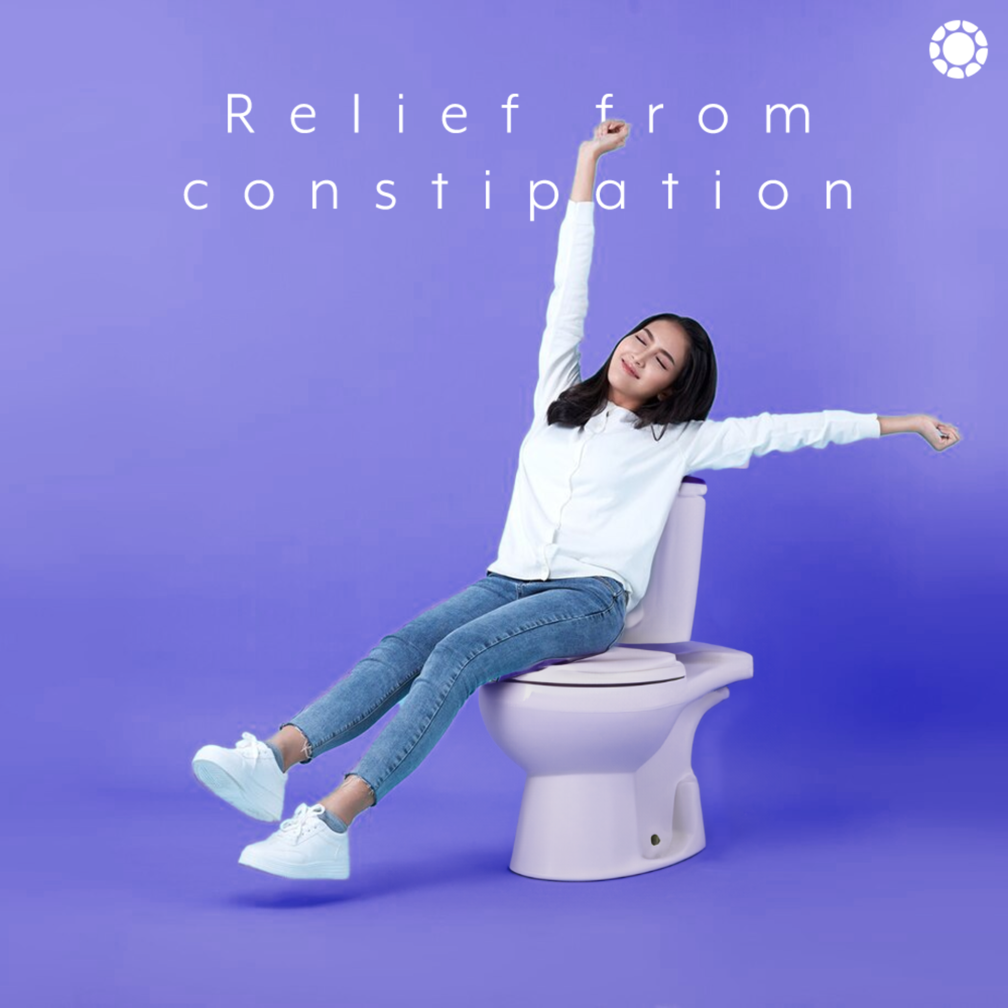 relief from constipation due to probiotics