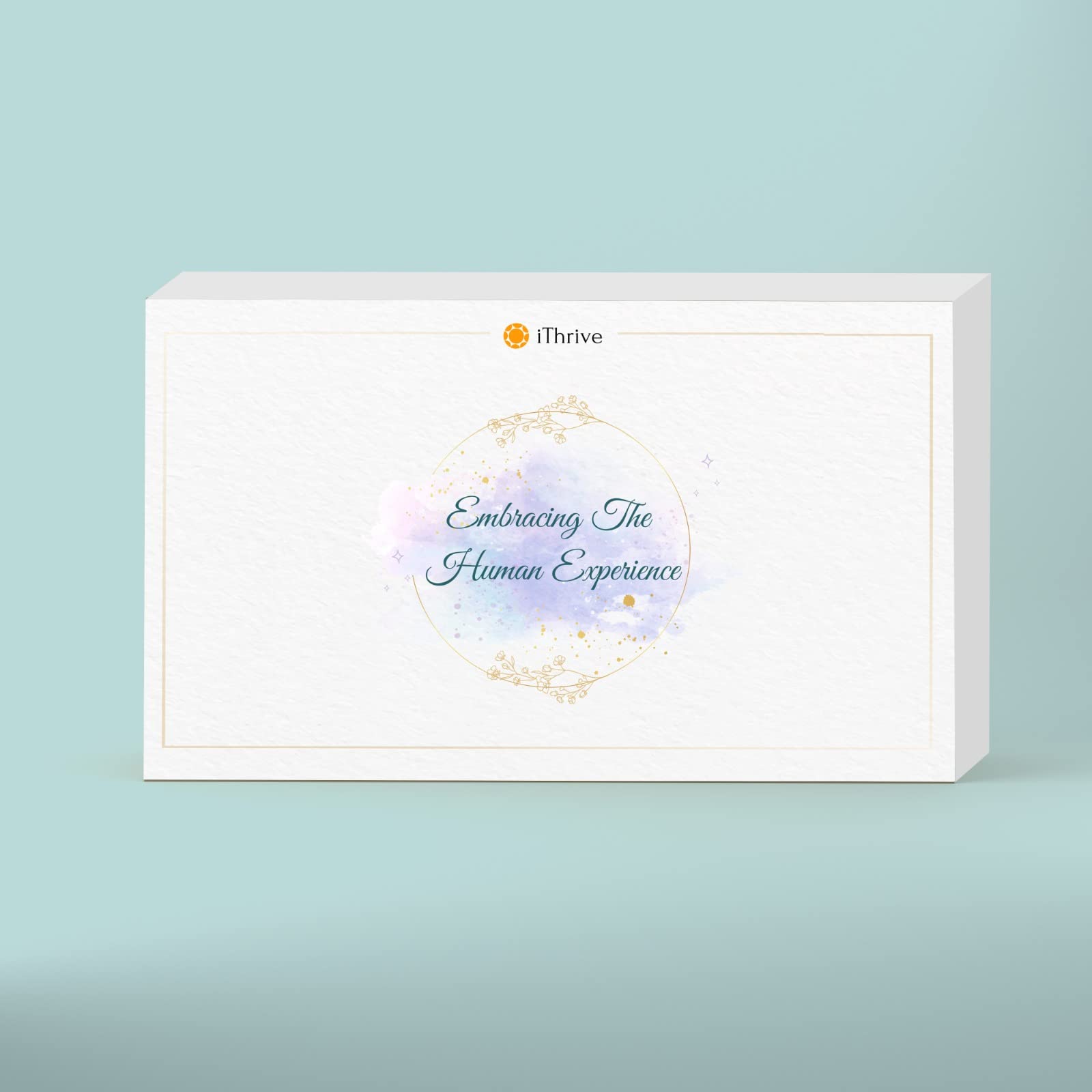 iTHRIVE Tiny Acts of Self-Care: Daily Affirmation Action Cards | Embracing the Human Experience iThrive Essentials