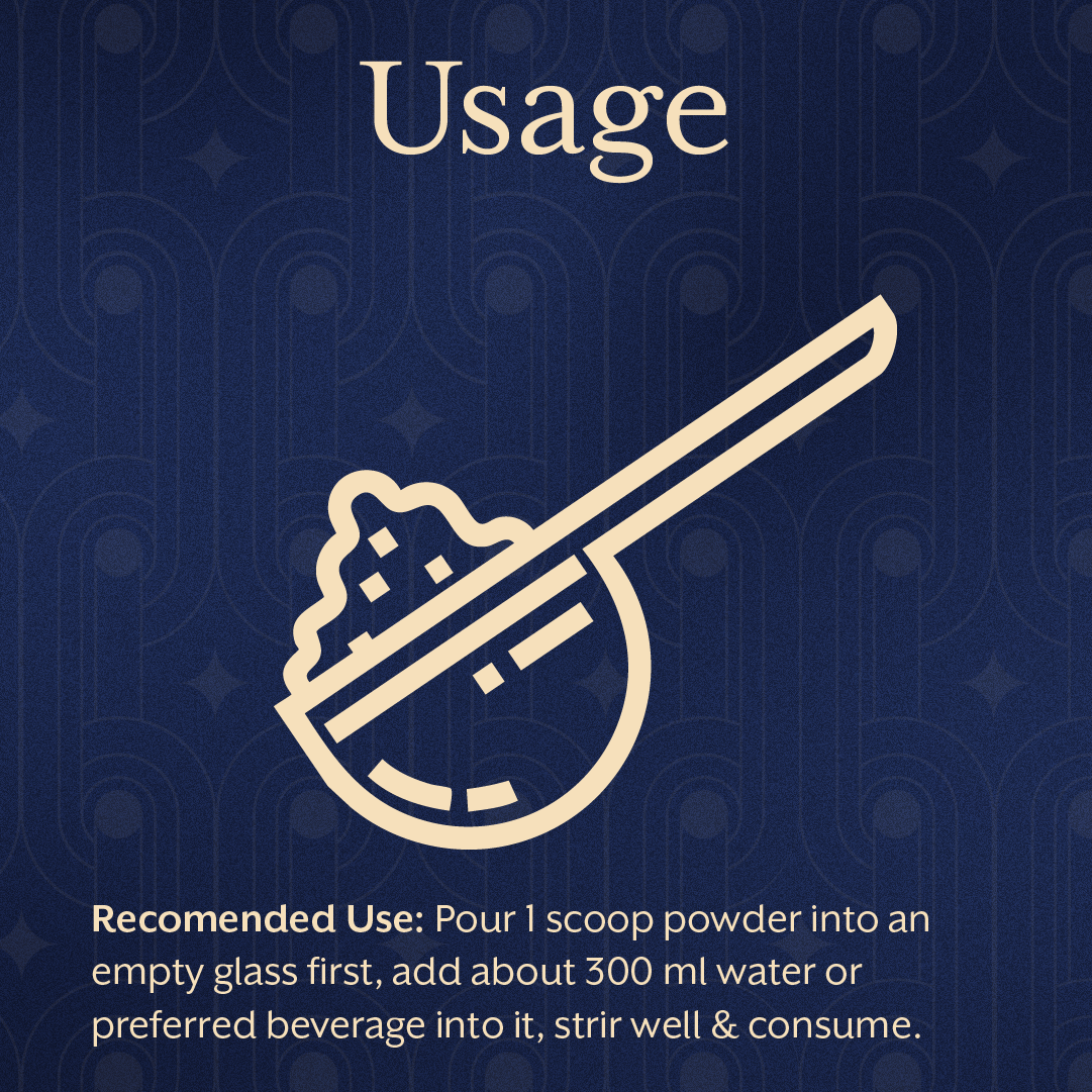 Usage directions for iThrive Magnesium Bisglycinate powder